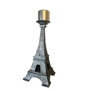 Eiffel Tower Candle Holder and Candle 17” T